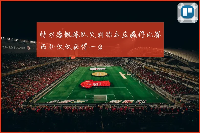 特尔感慨球队失利称本应赢得比赛而非仅仅获得一分